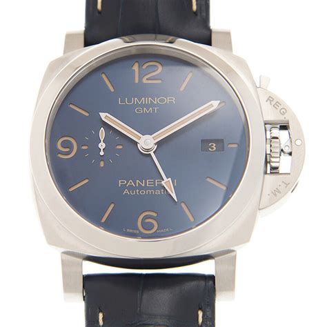 Panerai Luminor GMT Automatic Blue Dial Men's .